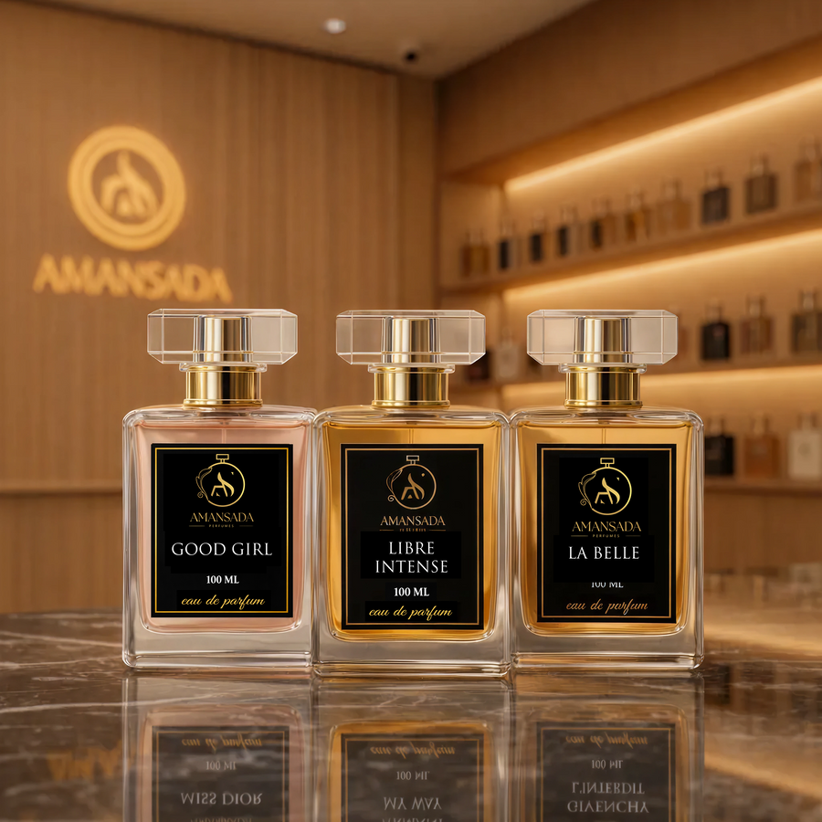 Carolina Herrera Good Girl, Yves Saint Laurent Libre Intense & Jean Paul Gaultier La Belle